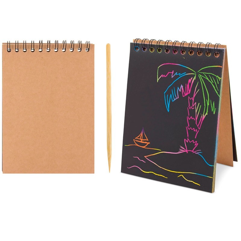 Carnet de notes multicolore Magic