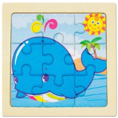 Buy Set of wooden puzzles for children : Regalos Gourmet Online