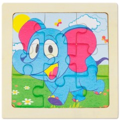 Buy Set of wooden puzzles for children : Regalos Gourmet Online