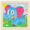 Set of puzzles for children