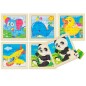 Set de 5 Puzzles infantiles