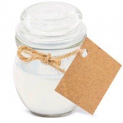 Coconut scented candle for gift ideas