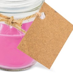 Rose scented candle in glass jar | Regalos Gourmet Online