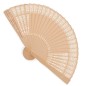 Openwork Natural Wood Fan