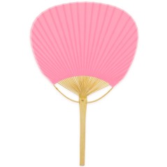 Éventail en bambou rose| Regalos Gourmet Online