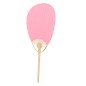 Pink Bamboo Fan