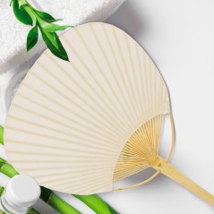 Pack 20 Pai Pai Fans Colour: Ivory | Regalos Gourmet Online