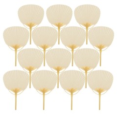Pack de 20 Abanicos Pai Pai Bambú Color Marfil