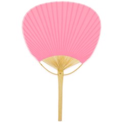 Pack of 20 Pai Pai Fans Bamboo Pink Colour