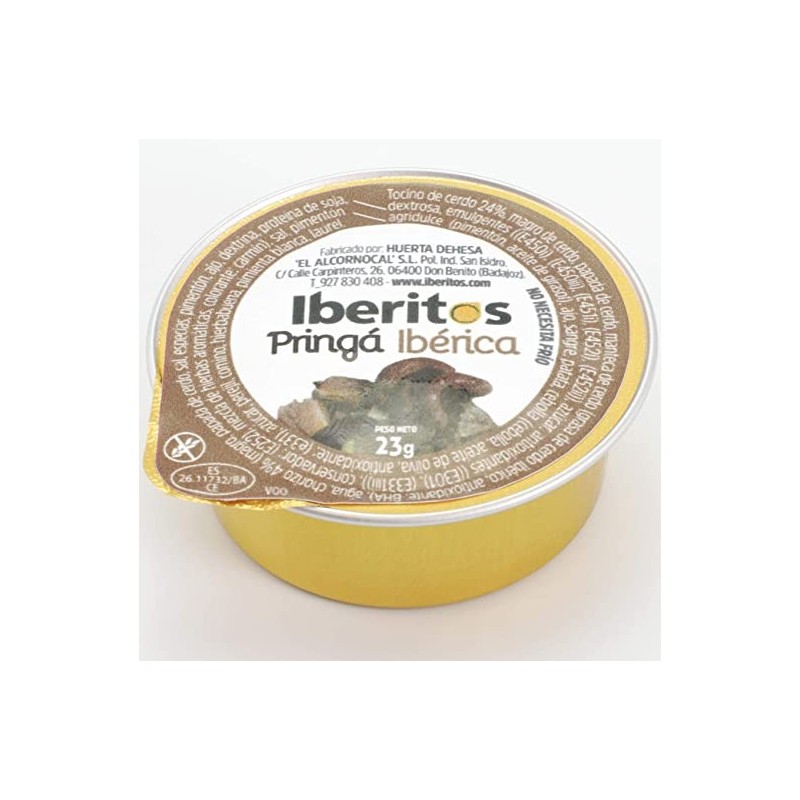 Pringa ibérique monodosis de 25 gr Deliex