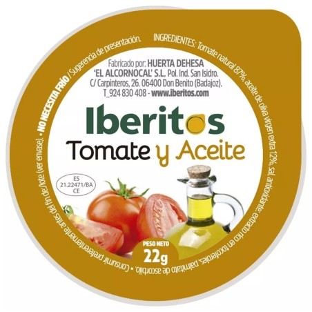 Tomate a l'huile d'olive (22gx45uds)