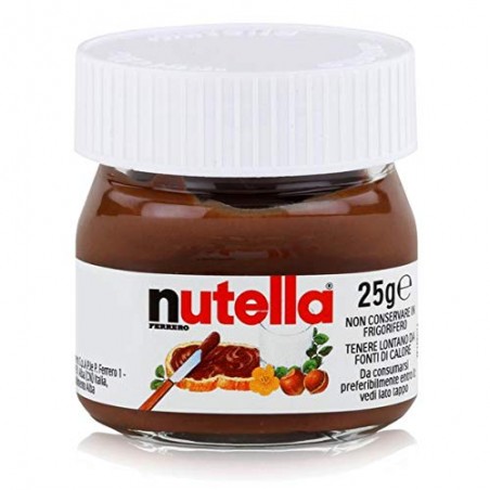 Nutella Mini pack de 4 unidades de 25 gr- Regalos gourmet online