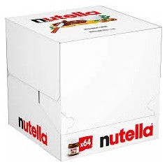 Nutella mini lote de 64 unidades de 25 gr - Regalos gourmet online