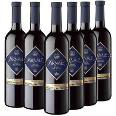 Viña Arnáiz Crianza Vin Rouge D.O Ribera del Duero - Pack de 6 Bouteilles x 750 ml