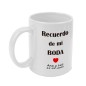 copy of Taza blanca personalizada para boda. Pon el nombre y la fecha que desees.