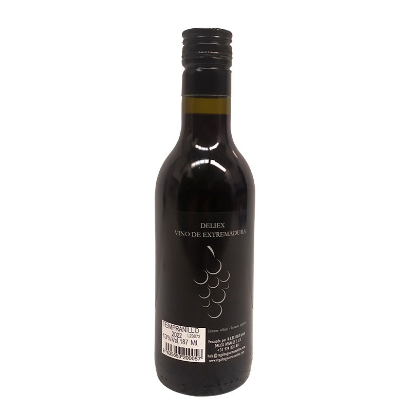 Wine Deliex miniature 18,7 cl - Extremeño 100%