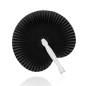Black Plastic Hand Fan