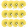 Pack de 60 pais pais amarillos con mango de plástico