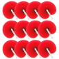 Lot de 60 éventails rouges