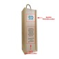 Personalized wooden box for corporate gift - 1 bottle