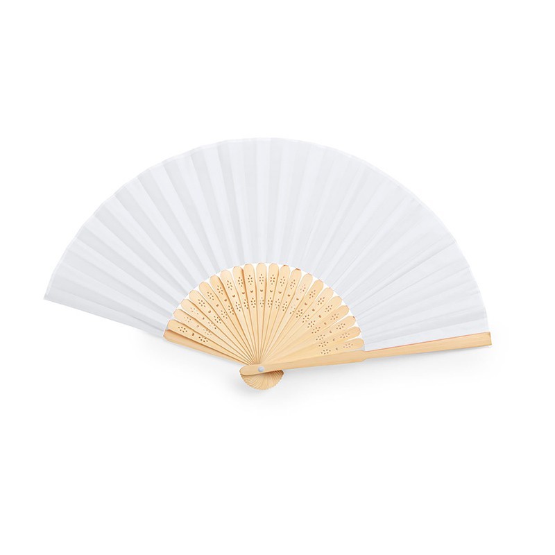 White Bamboo Fan