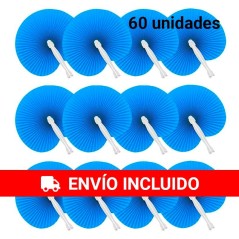 Lot de 60 pai pai bleus | Regalos Gourmet Online