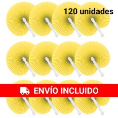 Pack de 120 unidades de pai pai amarillo