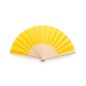 Lot de 100 ventilateurs en bois jaune