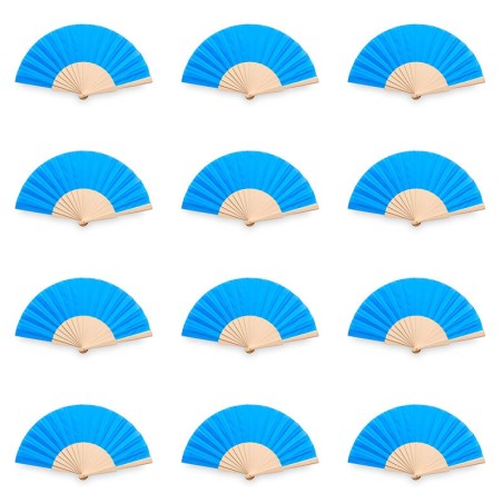 Lot of 100 Blue Fans