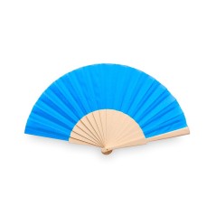 Pack de 100 abanicos color azul de madera| Regalos Gourmet Online