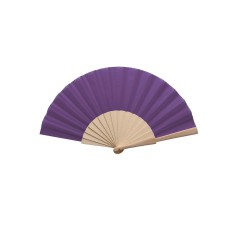 Abanicos Morado set 25 unidades de madera