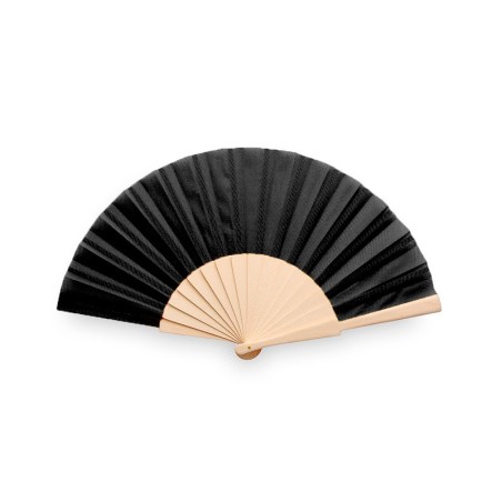 100-Pack of Black Wooden Fans