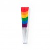 Abanico orgullo LGBTQ de arcoíris