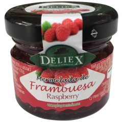 Pack 24 Baúles con aceite, vinagre y mermelada de frambuesa