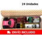 Pack 24 Baúles con aceite, vinagre y mermelada de frambuesa