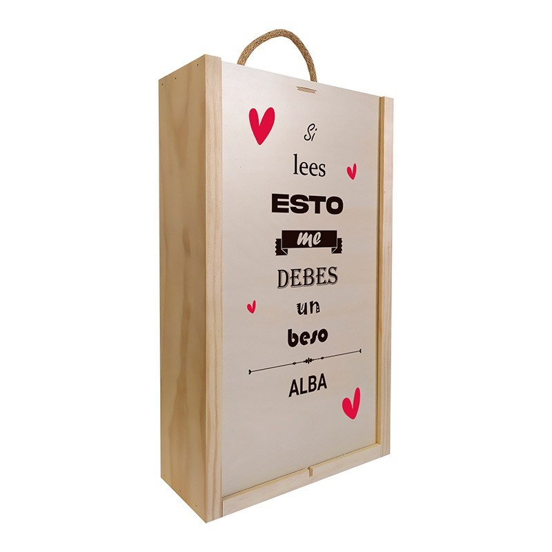 copy of Caja de una botella  personalizable “lo nuestro fue amor a primera risa”