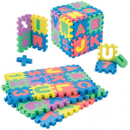 Pack de 10 puzzles de Goma Eva