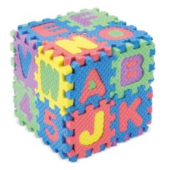 Conjunto de 50 puzzles de Goma Eva