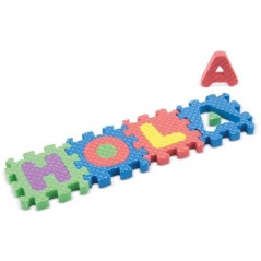 Conjunto de 50 puzzles de Goma Eva