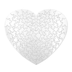 Puzzle personalizado en forma de corazón con la foto que elijas de 111 piezas - Regalos Gourmet Online