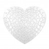 Puzzle personalizable con forma de corazón de 111 piezas (35 x 31 cm) Pon la foto que quieras