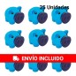 Pack of 25 Blue Piggy Banks
