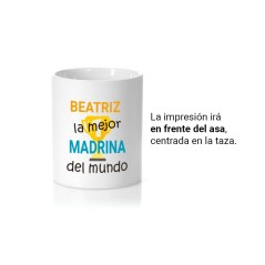 copy of Taza blanca personalizada para boda. Pon el nombre y la fecha que desees.