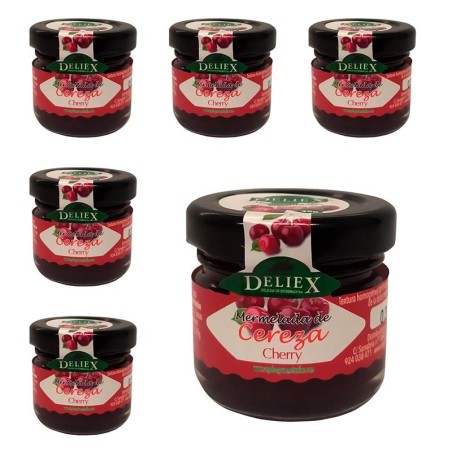 Paquet de 60 unités de confiture de cerises