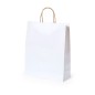 Sac en papier blanc 32 x 39,5 x 12 cm
