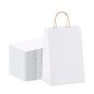 Sacs 22 x 23 x 8,5 cm, lot de 50, blancs