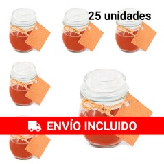 Lot de 25 bougies parfumées au café | Regalos Gourmet