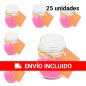 Vela olor a rosas pack de 25 unidades