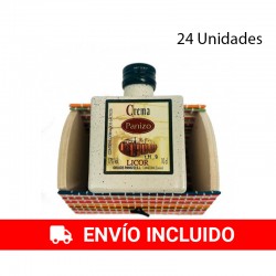 24 Botte colorée avec liqueur de marc carré