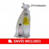 Pack 24 Gin Puerto de Indias Strawberry y Gin Tonic en bolsa de organza